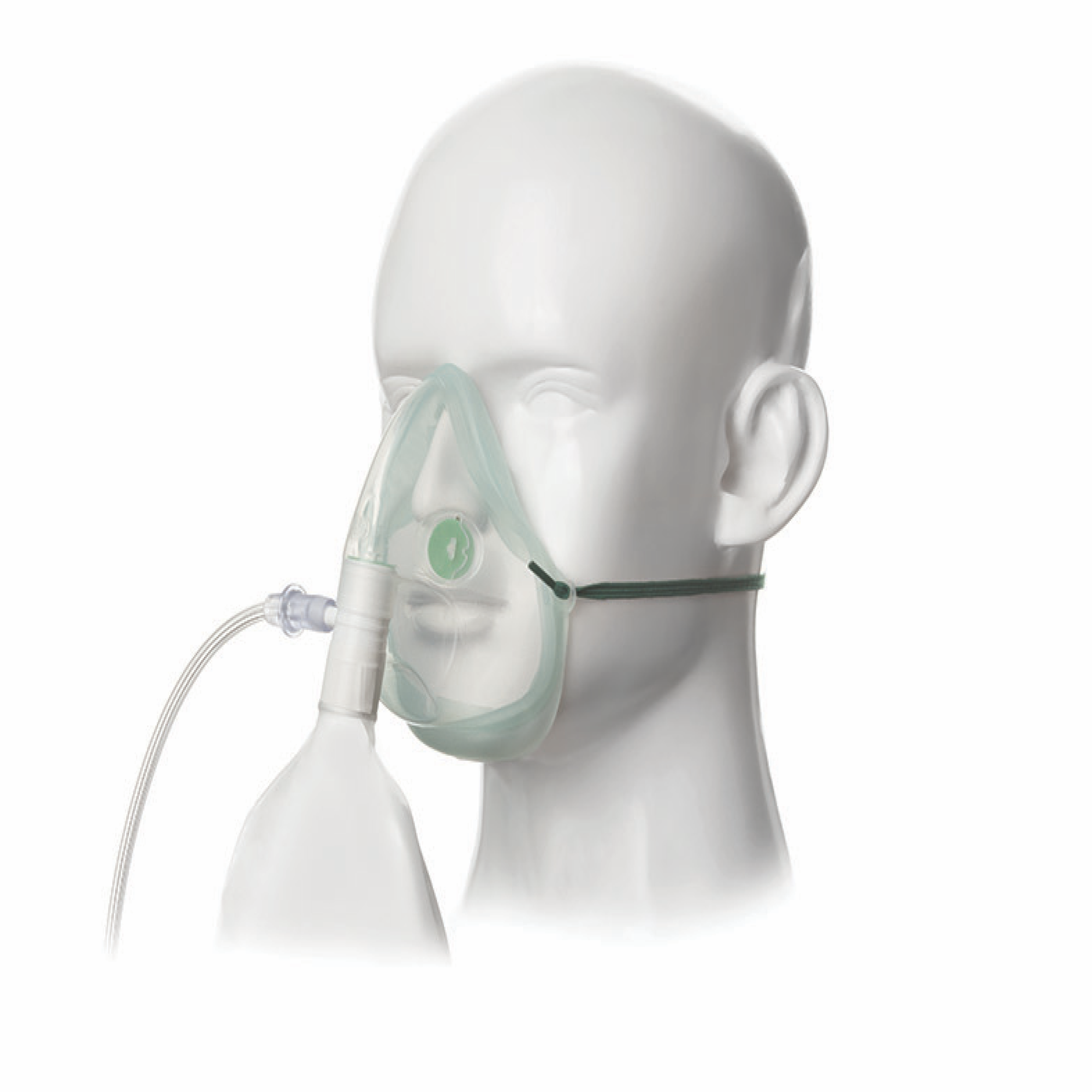 Adult High Concentration Oxygen Mask -- 100%